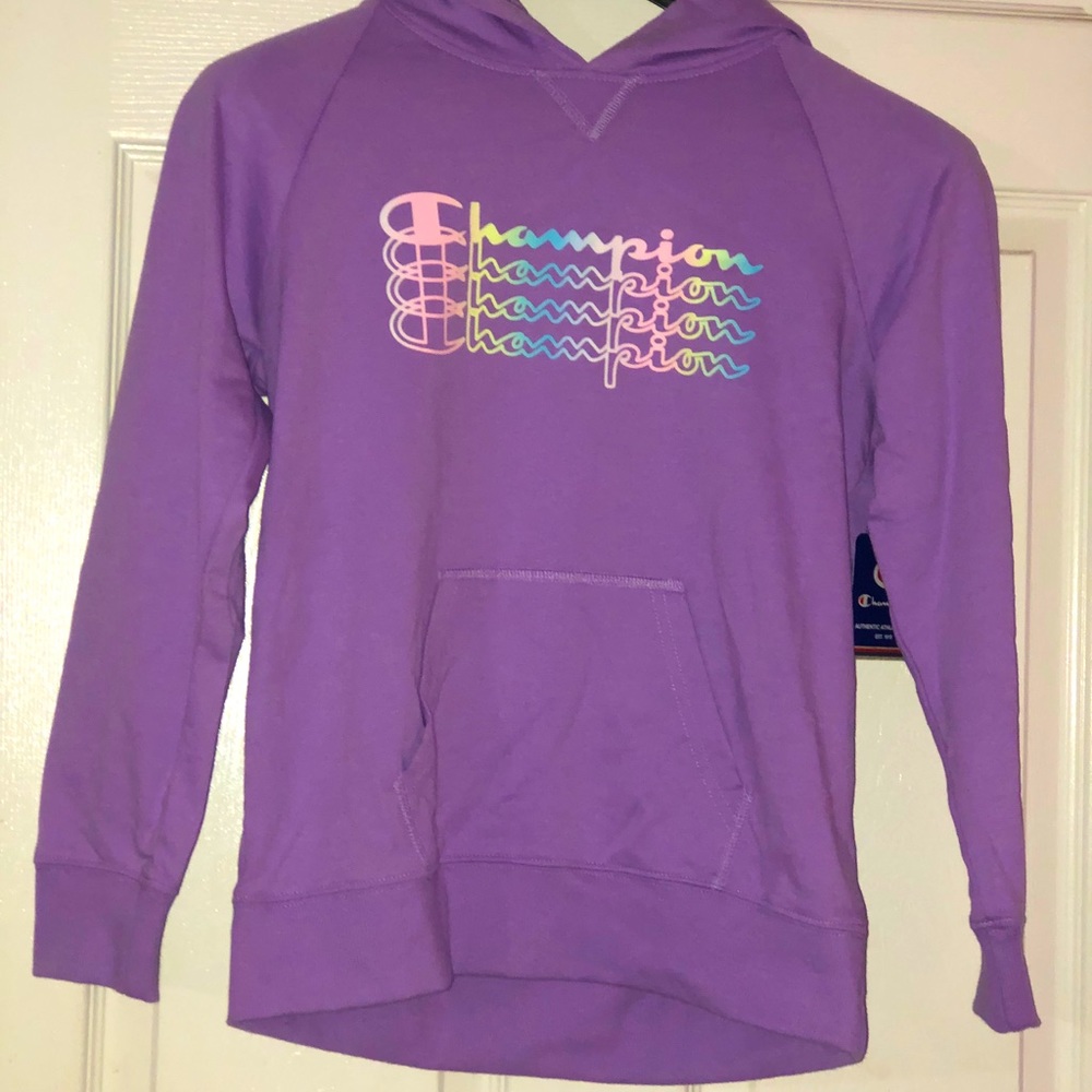 Champions Purple  Sweater